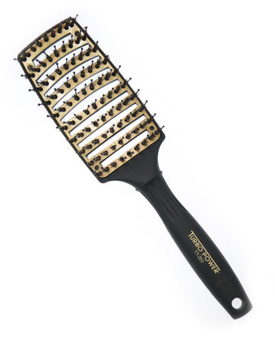 Curved Ceramic Paddle Brush