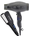 Turbo Power Twin Turbo Digital Power Dryer + Free Turbo Power SuperMax Titanium Flat Iron 2 inch