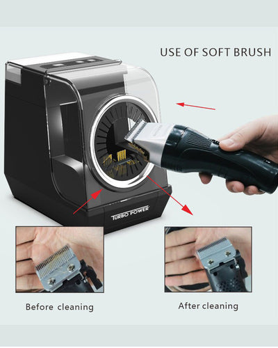 Turbo Power Automatic Hair Brush and Clipper Cleaner TPCL1