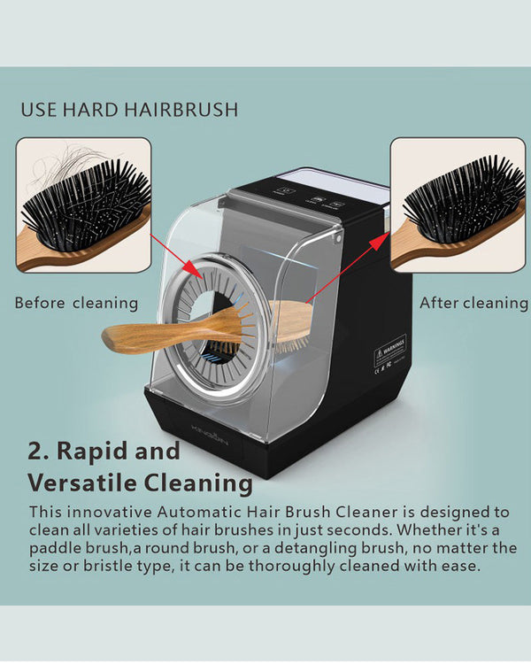 Turbo Power Automatic Hair Brush and Clipper Cleaner TPCL1