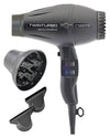 Turbo Power Twin Turbo Digital Power Dryer + Free Turbo Power SuperMax Titanium Flat Iron 2 inch