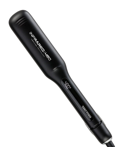 Turbo Power Double Infrared 480 Black Titanium Flat Iron 1.5"